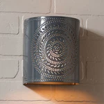 Irvin's Tinware Chisel Wall Sconce - Primitive Country Lighting New. Fixed Price $69.95.