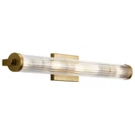 Kichler 45650 Brass Azores 5-LIGHT 32"W Bath Bar. Fixed Price $315.99.