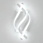 Delipop Wall Sconces, Spiral Modern Led Lighting, WHITE(6500K). Fixed Price $56.16.