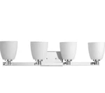 Progress Lighting P2168-15 Fleet Polished Chrome Etched Opal Glass Vanity. Fixed Price $90.00.