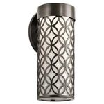 Kichler Cidney 13 Inch Textured Architectural Bronze Outdoor Wall Light $357. Fixed Price $115.19.