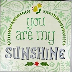 Light Up Wall Sign Picture You Are My Sunshine Wireless Cordless Battery Op 10IN. Fixed Price $9.99.