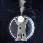 XHOPE4U Night Light With Timed Aroma Diffuser, Rechargered Small, White. Fixed Price $15.35.