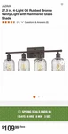Zeyu ZJF63B-4W Orb 4-LIGHT Hardwired Wall Oil Rubbed Bronze. Fixed Price $56.99.