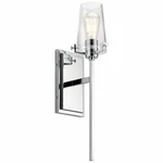 Kichler 45295CH Chrome Alton 1 Light Bathroom Sconce. Fixed Price $62.50.