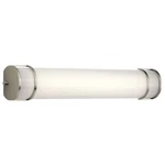 Kichler Linear Bath 24" Led, Brsh Nickel, White Text Polycarbonate - 11142NILED. Fixed Price $229.97.