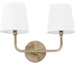 Capital 119321AD-674 Dawson Vanity, 2-LIGHT 120 Total Watts, Aged Brass. Fixed Price $99.57.