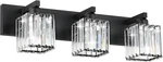Aipsun Black Vanity Bathroom Lighting Fixtures 3 Crystal Modern B.... Fixed Price $65.00.