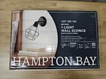 Bryson 1 Light Matte Black Wall Sconce Led Plug-in Or Hardwire Bulb Included. Fixed Price $15.00.