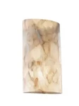 Justice Design Group Alabaster Rocks 2 Light 19" Tall Led Wall Sconce ALR-8859. Fixed Price $299.99.