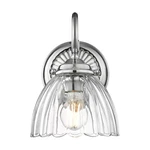 Golden Lighting 6952-1W Clr Audra 10" Tall Wall Sconce Grey. Fixed Price $129.99.