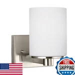Sea Gull Lighting 4139101-962 Hettinger One Wall / Bath Sconce Vanity. Fixed Price $79.98.