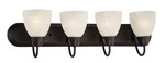 Designers Fountain 15005-4B Bronze Torino 4-LIGHT Vanity. Fixed Price $129.90.