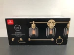 Globe Electric 51638 Cannes Light 25" Wide Bathroom Vanity - Matte Brass. Fixed Price $61.99.
