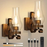 Eidearay Battery Wall Sconces Set Of Model WL-BN1188-V2 Retro Gold. Fixed Price $209.99.