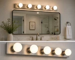 Volume Lighting 30" Brushed Nickel Hollywood Vanity Bar V1025 33. Fixed Price $24.99.