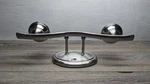 Progress Lighting P3191-09 Trinity Collection 2-LIGHT Brushed Nickel Bath. Fixed Price $18.00.
