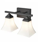 Millennium Lighting 4502-MB Vanity, Matte Black Brand New Box Beautiful. Fixed Price $59.00.