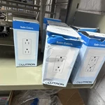 Lutron Lot SCRS-15-TR-TP Satin White Tamper Resistant Duplex Outlet 15A 125V. Fixed Price $160.00.
