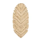 Varaluz 901K03 Banana Leaf Light 25" Tall Wall Sconce - French Gold / Natural. Fixed Price $559.20.