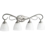 Quorum Powell Light Bathroom Vanity 5108-3-64 Classico Nickel. Fixed Price $75.99.