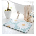 Daisy Bathroom Rug/light Blue. Fixed Price $18.99.