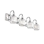 Ralbay Modern Led Crystal Bathroom Vanity 4-LIGHTS Stainless Steel Cry.... Fixed Price $143.80.