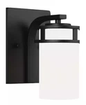 Generation Lighting Robie 5" 1-LIGHT Vanity Wall Sconce Black W/ Glass. Fixed Price $44.99.