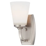 Minka Lavery 6961 Overland Park Light 9" Tall Vantage Bathroom - Nickel. Fixed Price $66.40.