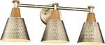 Femila Antique Gold Bathroom Vanity Over Mirror, 3-LIGHTS 4FG59B-3W Bg. Fixed Price $62.99.