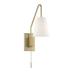 Savoy House 9-0900CP-1-322 Owen 1-LIGHT Adjustable Wall Sconce In Warm Brass. Fixed Price $196.00.