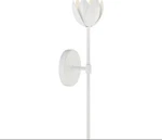 Meridian M90081WH Wall Sconce, 1-LIGHT 3.5 Watts, White. Fixed Price $100.00.
