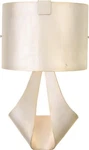 Art Deco Pearl Silver Wall Sconce By Kalco. Fixed Price $1199.00.