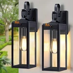 Myhxq 18 Large Motion Sensor Outdoor Lights 2 Packs Dusk To Dawn Exterior. Fixed Price $123.17.