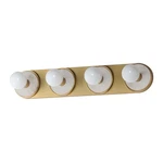 Maxim 26094 Hollywood Light 27"W Vanity - White Alabaster / Natural Aged. Fixed Price $288.00.