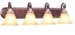 Hampton Bay 4-LIGHT Oxide Brass With Mystique Silver Bath Ct Free Shipping. Fixed Price $47.99.