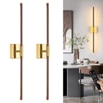 Morauroral 30 Walnut Battery Operated Wall Sconces With Remote Control,. Fixed Price $134.25.