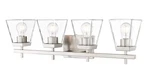 Z-lite 819-4V Lauren Light 31"W Vanity Nickel. Fixed Price $462.00.