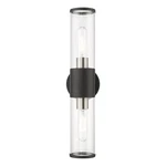 Livex Lighting 17282 Bancroft 19"W Bath Bar - Black With Brushed Nickel. Fixed Price $139.96.
