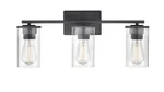 Millennium Verlana 3-LIGHT Bathroom Vanity In Matte Black. Fixed Price $139.90.