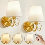 Battery Operated Wall Sconces Lights Set Of Two Remote Control, Vintage Antique. Fixed Price $100.49.