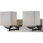 Z-lite 2105-2V Quube Light 13 Inch Chrome Vanity Wall. Fixed Price $58.40.