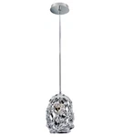 Allegri Lighting Veronese Chrome 1-LIGHT Mini-pendant Clear Firenze Crystal $501. Fixed Price $95.99.