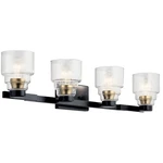 Vionnet - 4 Light Bath Vanity Approved For Damp Locations With Transitional. Fixed Price $309.99.