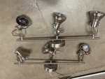 Canarm Polo 3 Track Lighting Fixture Brushed Buckle Nickel Finish 2-PACK. Fixed Price $30.00.