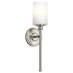 Kichler Lighting Joelson 1-LIGHT Brushed Nickel Wall Sconce. Fixed Price $82.97.