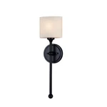 Justice Design Sequoia Light Sconce, Matte Black/opal FSN-4331-OPAL-MBLK. Fixed Price $59.95.