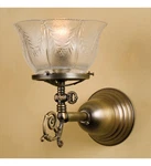 Meyda Tiffany 36617 5"W Light Wall Sconce - Brass. Fixed Price $604.95.