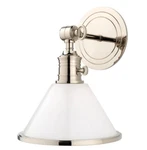 Hudson Valley Lighting 8331-PN Garden City 1-LIGHT Wall Sconce Polished Nickel. Fixed Price $459.00.
