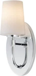 Maxim 12691WT Durham 14" Tall Light Wall Sconce - Chrome. Fixed Price $112.00.